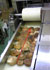 Cutting mushrooms