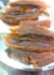 Cutting smoked food